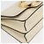 Borsa a spalla in pelle bianca e oro autentica Jimmy Choo BA12336 Bianco D'oro - vista 10