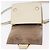 Borsa a spalla in pelle bianca e oro autentica Jimmy Choo BA12336 Bianco D'oro - vista 15