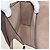 Borsa a spalla in pelle bianca e oro autentica Jimmy Choo BA12336 Bianco D'oro - vista 19