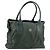 Céline Borsa Tote in Nylon Verde Argento Auth bs34712