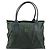 Céline Borsa Tote in Nylon Verde Argento Auth bs34712 - vista 2