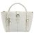 Borsa a Mano LOEWE in Pelle Bianca Argento Auth 176235 Bianco - vista 13