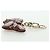 GUCCI GG Charm per Borsa a Farfalla in Pelle Embossata Marrone Oro Auth bs34756M D'oro - vista 11