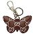 GUCCI GG Charm per Borsa a Farfalla in Pelle Embossata Marrone Oro Auth bs34756M D'oro - vista 6