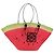 LOEWE Wassermelon Tote Bag Raffia 2-Wege Rot Auth 177114SAV