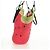 LOEWE Wassermelon Tote Bag Raffia 2-Wege Rot Auth 177114SAV - Ansicht 3