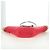 LOEWE Wassermelon Tote Bag Raffia 2-Wege Rot Auth 177114SAV - Ansicht 5