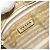PRADA Accessory Pouch Nylon Light Blue Gold Auth 175876 Golden - view 17