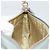 PRADA Accessory Pouch Nylon Light Blue Gold Auth 175876 Golden - view 19