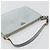 PRADA Accessory Pouch Nylon Light Blue Gold Auth 175876 Golden - view 6