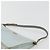 PRADA Accessory Pouch Nylon Light Blue Gold Auth 175876 Golden - view 8