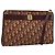 Borsa a Spalla in Tela Trotter Christian Dior Rossa Oro Auth 168852 Rosso D'oro