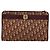 Borsa a Spalla in Tela Trotter Christian Dior Rossa Oro Auth 168852 Rosso D'oro - vista 2