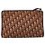 Borsa a Spalla in Tela Trotter Christian Dior Rossa Oro Auth 168852 Rosso D'oro - vista 3