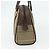 Borsa a mano Burberrys Nova Check in tela e pelle beige oro Auth ka4067 D'oro - vista 4