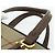 Borsa a mano Burberrys Nova Check in tela e pelle beige oro Auth ka4067 D'oro - vista 8