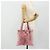 SAINT LAURENT Kahala Tote Tasche Canvas Rosa Silber 123435 Auth 176691 Pink - Ansicht 21