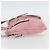 SAINT LAURENT Kahala Tote Tasche Canvas Rosa Silber 123435 Auth 176691 Pink - Ansicht 4