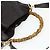 GUCCI Bamboo Hand Bag Leather 2way Brown Gold 001 2058 1577 0 Auth bs34732 Golden - view 7