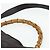 GUCCI Bamboo Hand Bag Leather 2way Brown Gold 001 2058 1577 0 Auth bs34732 Golden - view 8
