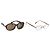 Bulgari Gafas de sol BVLGARI de plástico 2 Set Marrón Plata Auth bs34770 Castaño
