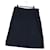 Prada Falda de algodón marino Auth 174903A Azul marino  - vista 1