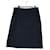 Prada Falda de algodón marino Auth 174903A Azul marino  - vista 2