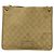 Borsa a Spalla GG Canvas Gucci Beige Oro 91762 Auth 176892 D'oro - vista 2