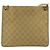 Borsa a Spalla GG Canvas Gucci Beige Oro 91762 Auth 176892 D'oro - vista 3