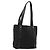 Bulgari BVLGARI Tote Bag Canvas Leather Black Silver Auth ka4072 Silvery