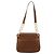 Borsa a Spalla PRADA in Pelle Marrone Oro Auth ep14232 D'oro - vista 3