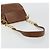 Borsa a Spalla PRADA in Pelle Marrone Oro Auth ep14232 D'oro - vista 7