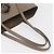 FENDI Tote Bag aus grauem Leder mit Silber 8BH348 Auth ep14374A Braun - Ansicht 7