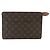LOUIS VUITTON Pochette Uomo Monogram Borsa a Mano M51795 LV Auth ep14238 Monogramma - vista 13