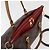 LOUIS VUITTON Borsa a Mano Monogram Pallas MM 2way Rossa M41175 LV Auth BA12249A Rosso Monogramma - vista 6