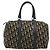 Christian Dior Trotter Canvas Handtasche Navy Silber Authentisch 168844 - Ansicht 2