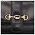 Gucci Borsa a Spalla Horsebit in Pelle Nera e Oro Auth ep14024 Nero D'oro - vista 14