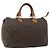 LOUIS VUITTON Bolsa de Mão Monogram Speedy 30 M41526 LV Auth 176720 Monograma