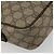 Borsa a spalla GG Supreme in PVC beige e argento di GUCCI 114291 Auth ep14124 - vista 13