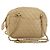 Borsa a spalla a catena CHANEL in pelle beige oro CC Auth bs34488 D'oro