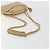 Borsa a spalla a catena CHANEL in pelle beige oro CC Auth bs34488 D'oro - vista 7