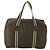 Borsa Boston GUCCI in nylon khaki argento 012 8657 3754 Auth bs34394 Cachi - vista 3