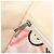 Borsa a mano CHANEL Cruise Line in tela beige argento CC Auth 176918 - vista 20