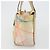 Borsa a mano CHANEL Cruise Line in tela beige argento CC Auth 176918 - vista 5