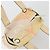 Borsa a mano CHANEL Cruise Line in tela beige argento CC Auth 176918 - vista 6