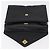 BALLY Borsa a Mano Trapuntata in Pelle Nera e Oro Auth BA12212A Nero D'oro - vista 15