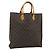 LOUIS VUITTON Bolsa Sac Plat Monogram M51140 LV Auth bs34613 Monograma