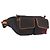 FENDI Bauchtasche aus braunem Canvas Auth bs34529
