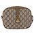 Gucci Borsa a spalla GG Supreme in PVC Beige Oro Auth ep14371 D'oro - vista 2