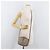 Gucci Borsa a spalla GG Supreme in PVC Beige Oro Auth ep14371 D'oro - vista 23